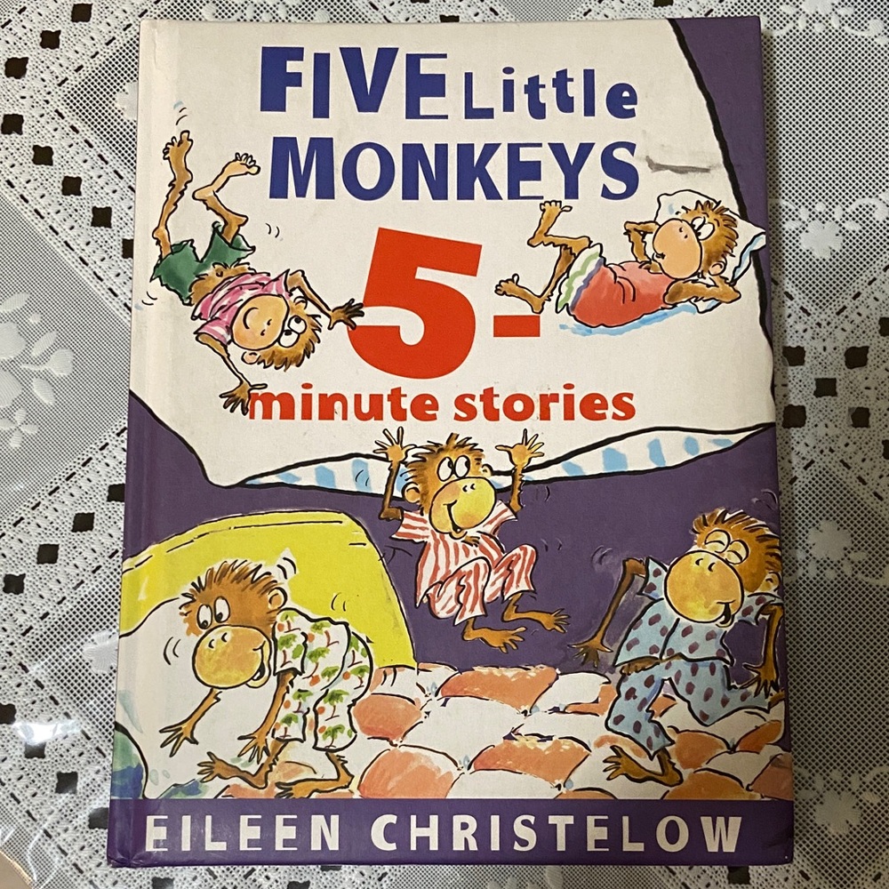 Five Little Monkeys 5-Minute Stories Book